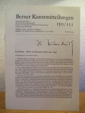 Berner kunstmitteilungen nr - kunstmitteilungen.,