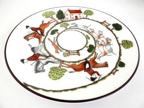 Piatto pane coalport scena - pane,