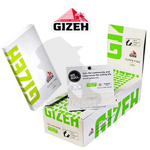 Gizeh super fine - fine, verde