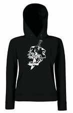 Felpa Salmo Machete Production con cappuccio unisex uomo donna