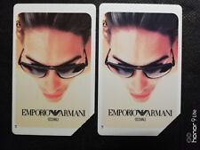 Schede Telefoniche G 595/6 "Emporio ARMANI - Occhiali"