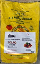 ZOLFO CORRETTIVO GIALLO TRIVENTILATO ZANUCCOLI KG.10 POLVERE SECCA 