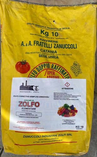 Zolfo correttivo giallo - correttivo,
