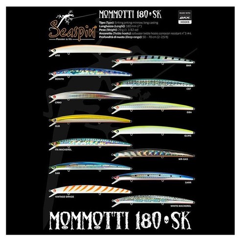 Artificiale spinning mommotti - artificiale,