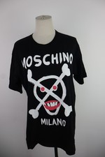 MOSCHINO COUTURE MAGLIA DONNA TG 38 / 4 T-SHIRT WOMAN ITALY VINTAGE LOGO TESCHIO