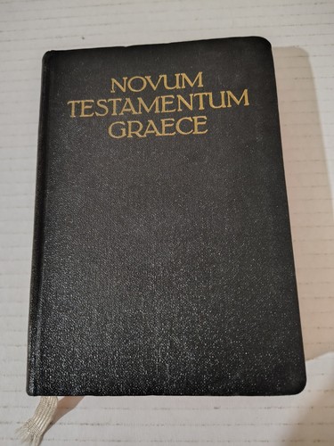 Novum testamentum graece greek - testamentum,