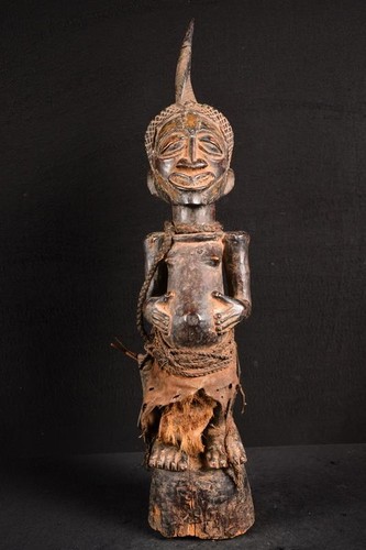 Autentica statua africana - un'autentica,