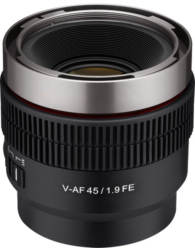 Samyang 45mm 9 sony - v-af, t1.9