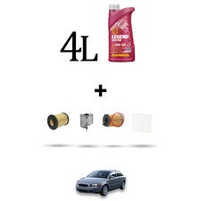 HOFFCAR Kit tagliando 4 FILTRI