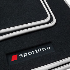 Tappetini Sportline Adatto A per Audi A6 4F Avant Familiare Berlina S-LINE