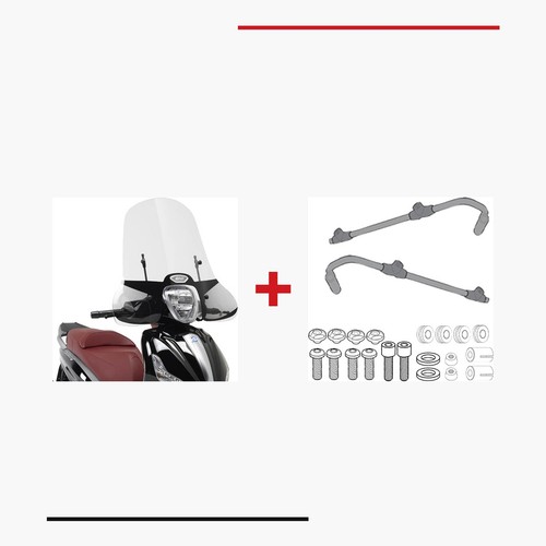 Kit givi 5606a - givi, parabrezza