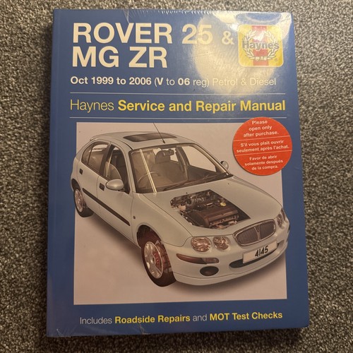 Manuale haynes 4145 rover 25 - manuale,