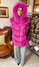 Gillet pelliccia volpe giacca - gillet,