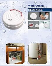 RILEVATORE SENSORE PERDITA ACQUA ANTI ALLAGAMENTO CON ALLARME SIRENA 100 DECIBEL