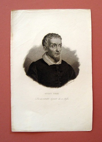 Incisione rame guido reni - incisione,