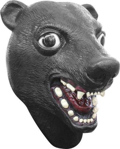 Maschera orso latex - maschera,