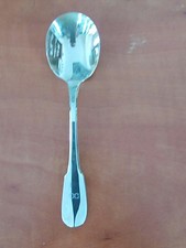  Christofle cucchiaio consommè/ brodo "Cluny" lega d'argento 