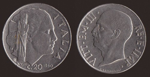 Centesimi 1940 impero - centesimi,