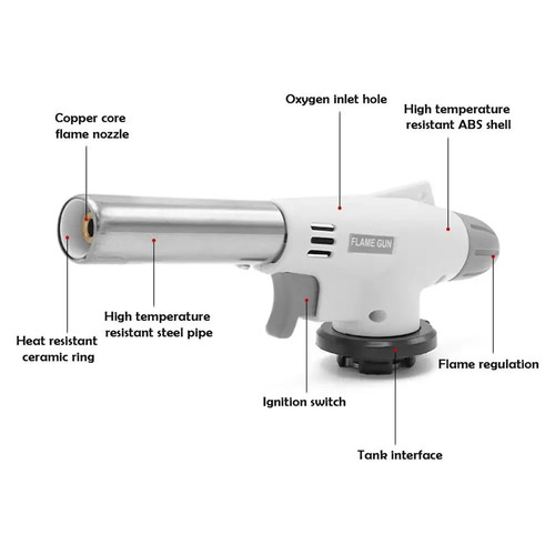 Accendini gas fiamma - gas, a