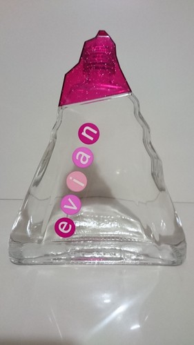 Bottiglia acqua evian 2006 - bottiglia,