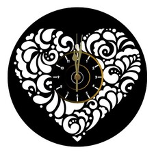 Orologio in vinile da parete