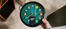 Orologio Parete con palle Biliardo Anni ‘80/‘90, da collezione, bellissimo