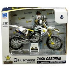 NEW-RAY MODELLINO MOTOCROSS 1:12 HUSQVARNA FC450 2020 RIDER ZACH OSBORNE NO.16