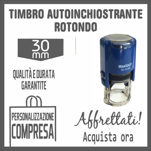 Timbro rotondo - timbro,