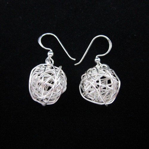 Orecchini argento fine