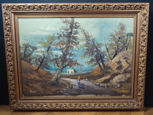 Dipinto favelli paesaggio - dipinto, favelli,