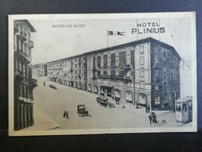 Cartolina Milano Hotel Plinius Animata C478