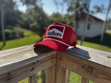 Handcrafted Marlboro Hat Mesh