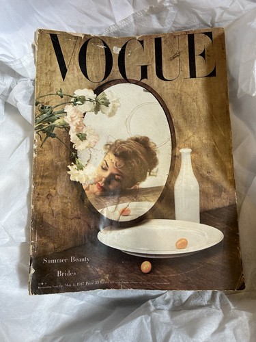 Vintage vogue magazine - vintage,