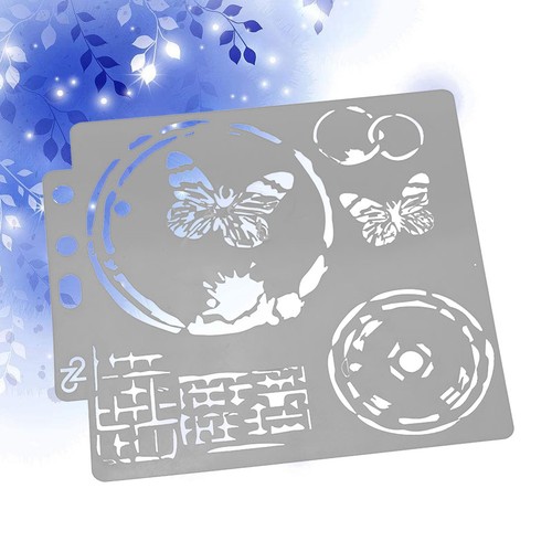 Stencil floreale modelli - floreale,