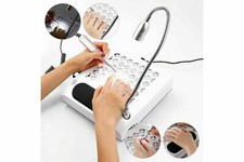 Aspiratore Fresa Lampada a Led  Manicure Pedicure NAIL ART Unghie kit 4 in 1