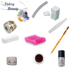 KIT RICOSTRUZIONE UNGHIE GEL UV NDED GERMANY LIME NAIL ART SENZA LAMPADA