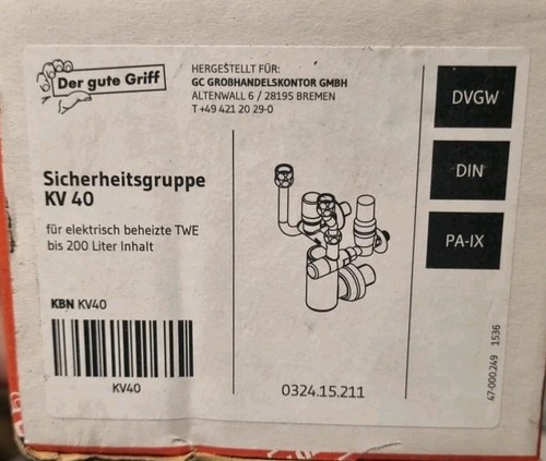 Gruppo sicurezza syr kv40 - di,