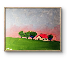 Quadro acrilico impressionista