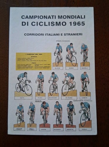 Cartolina campionati mondiali - cartolina,
