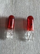 2 Lampadina ROSSA Lampada