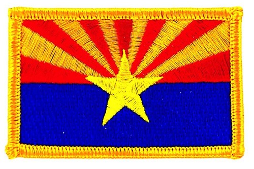 Patch écusson brodé drapeau - patch,