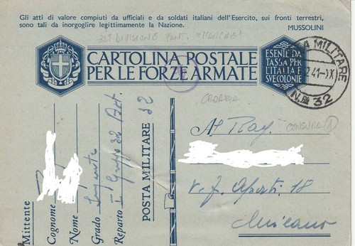 Croazia posta militare - croazia-posta,