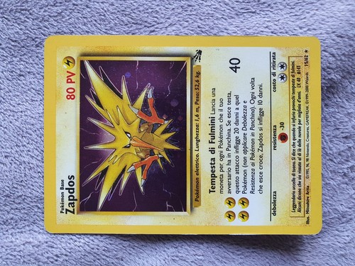 Carta pokemon zapdos - pokemon, 15/62