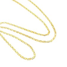 Catena Uomo Traversina Oro 18kt - Oro Rigenerato