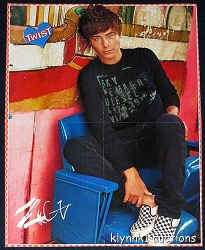 Zac efron poster piega - efron,