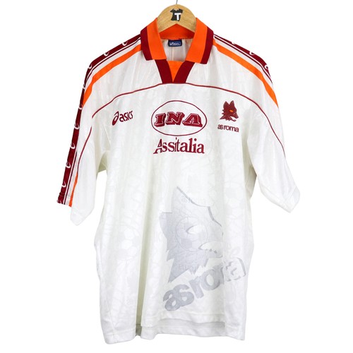 1995 roma maglia away - 1995-96, asics