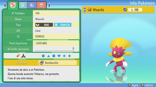 Weavile shiny 6iv battle ready - weavile,