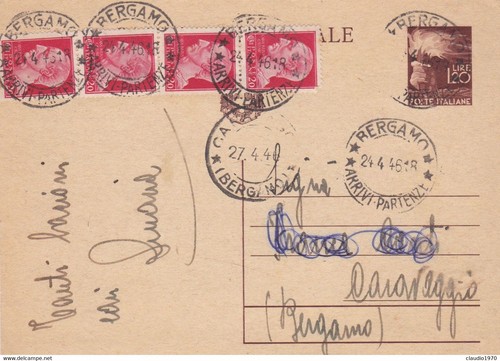 Luogotenenza bergamo intero - -, bergamo-