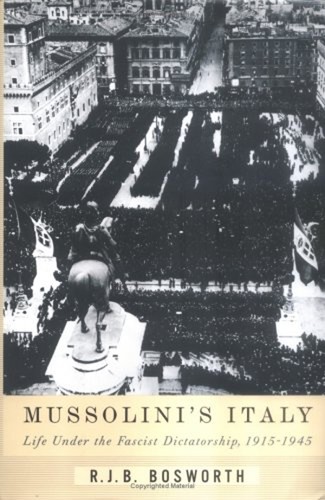 Mussolini italy life under - italy,