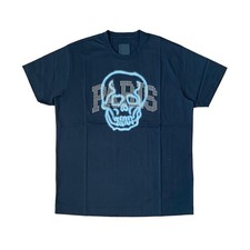 T-shirt oversize Givenchy nera impreziosita con logo teschio Parigi | Taglia M FW24